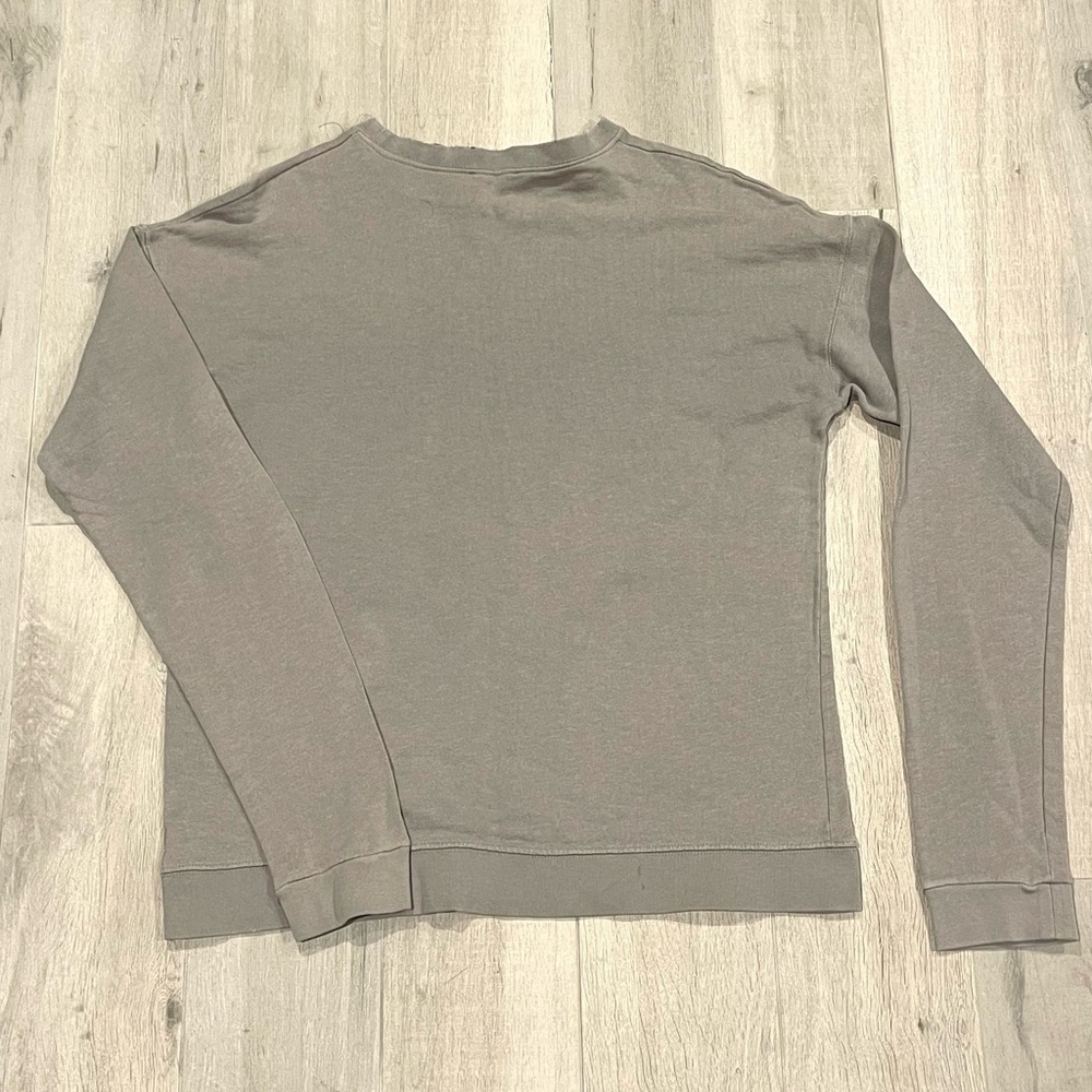 Zara Women’s Taupe Oversized Sweatshirt Size s - Picture 4 of 7